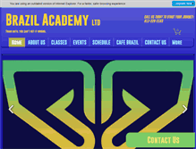 Tablet Screenshot of brazilacademyusa.com